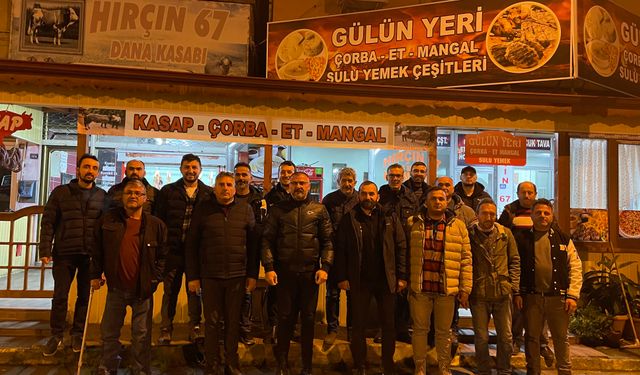 Birlik ve beraberlik yemeğinde bir araya gelindi