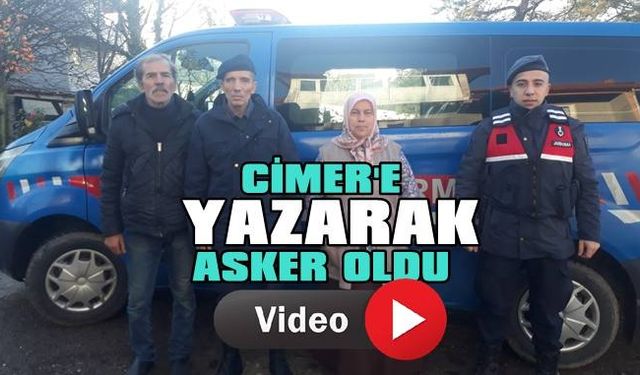 Engelli gencin hayali CİMER'e yazarak gerçek oldu... İşte böyle asker oldu...