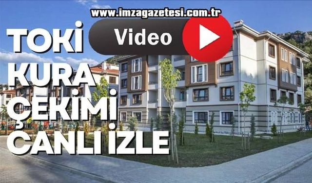 Zonguldak TOKİ Kurası sonuçları CANLI izle... 2. gün...