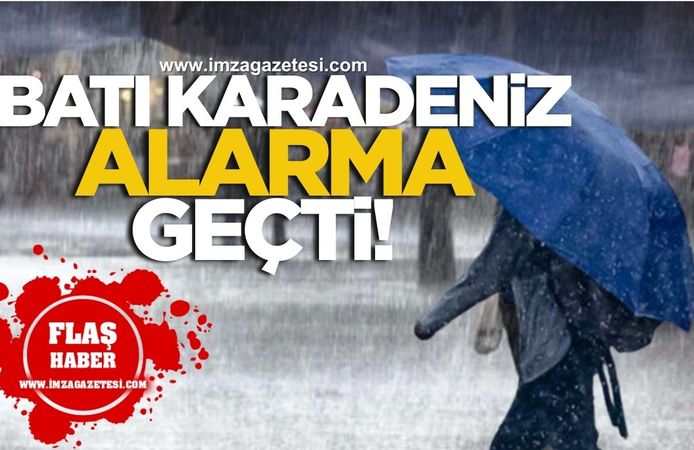 Batı Karadeniz alarma geçti! Şiddetli fırtına kapıda...