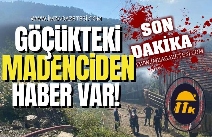 TTK madeninde göçük altındaki madenciden haber var!