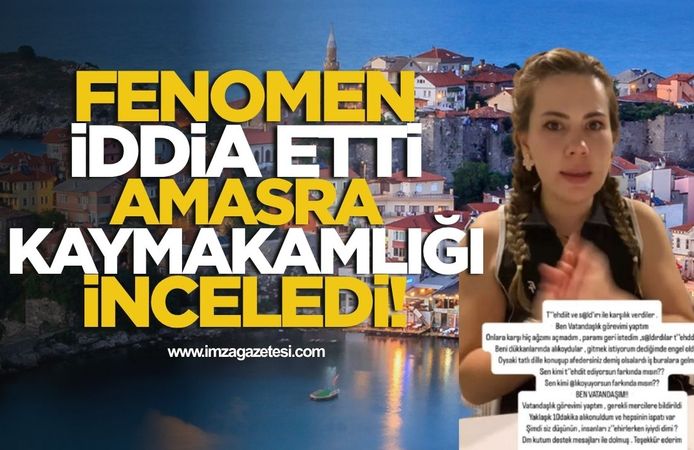 Fenomen Simge Altınok İddia Etti, Amasra Kaymakamlığı İnceledi! Amasra'daki Skandal Olaya Resmi Açıklama...