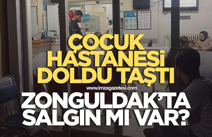 Zonguldak Kadın Doğum ve Çocuk Hastanesi doldu taştı! Şikayetlerin hepsi aynı