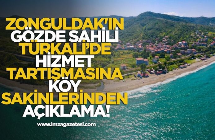 Zonguldak'ın Gözde Sahili Türkali'de Hizmet Tartışmasına Köy Sakinlerinden Açıklama!