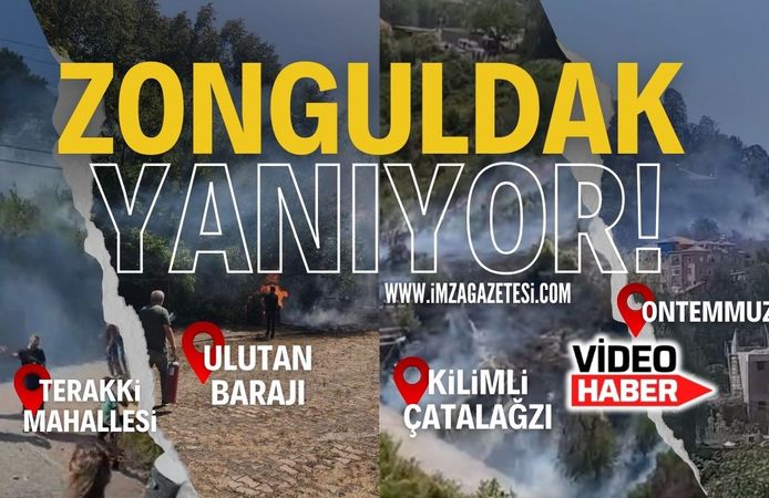 Zonguldak Yanıyor: Ekipler Seferber Oldu!