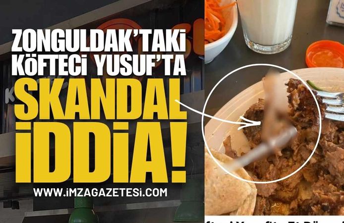 Zonguldak'taki Köfteci Yusuf'ta Skandal İddia!