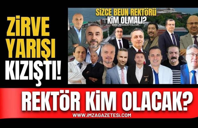 BEUN Rektörlük Anketinde Zirve Yarışı Kızıştı! Rektör Kim Olacak?