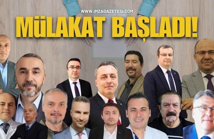 Zonguldak BEUN adayları Görüşme Odasına! Mülakat Başladı