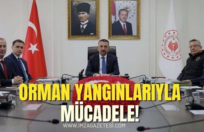 Zonguldak’ta Orman Yangınlarıyla Mücadele!