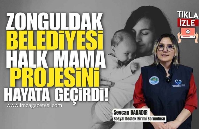 Zonguldak Belediyesi Halk Mama Projesini Hayata Geçirdi!