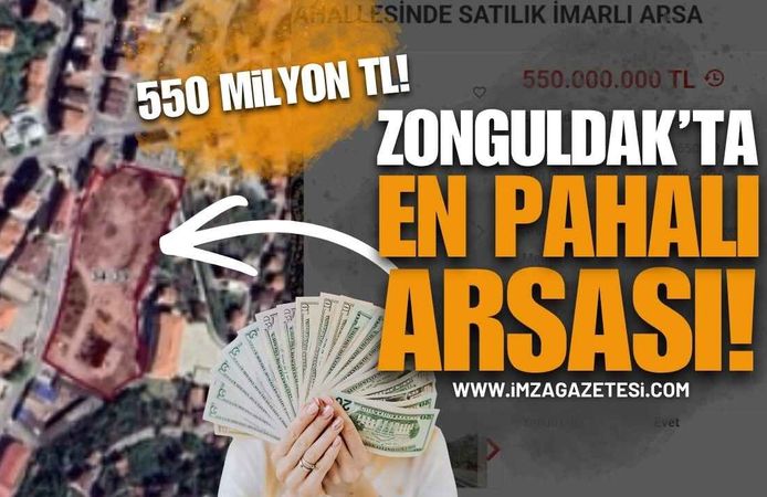 Zonguldak'ın En Pahalı Arsası: 550 Milyon TL!