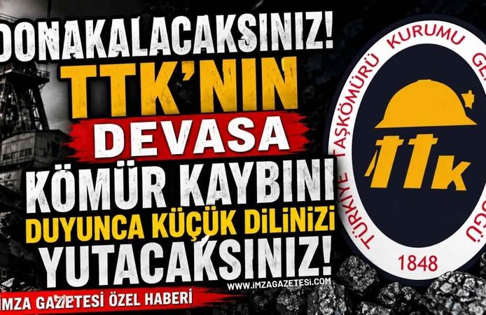 Donakalacaksınız! TTK’nın Devasa Kömür Kaybını Duyunca Küçük Dilinizi Yutacaksınız!