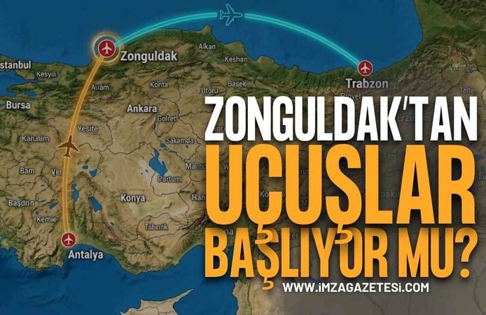 Zonguldak Havalimanı'nda İç Hat Heyecanı: Antalya ve Trabzon Uçuşları Başlıyor Mu?