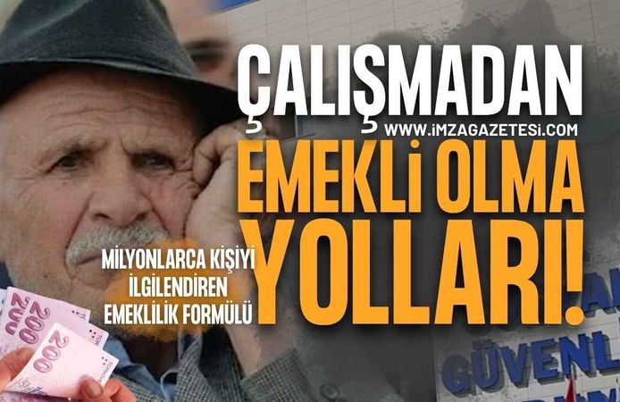 SGK'dan Milyonlara Müjde: Çalışmadan Emekli Olmanın Yolları ve 2026 Yılı Borçlanma Maliyetleri
