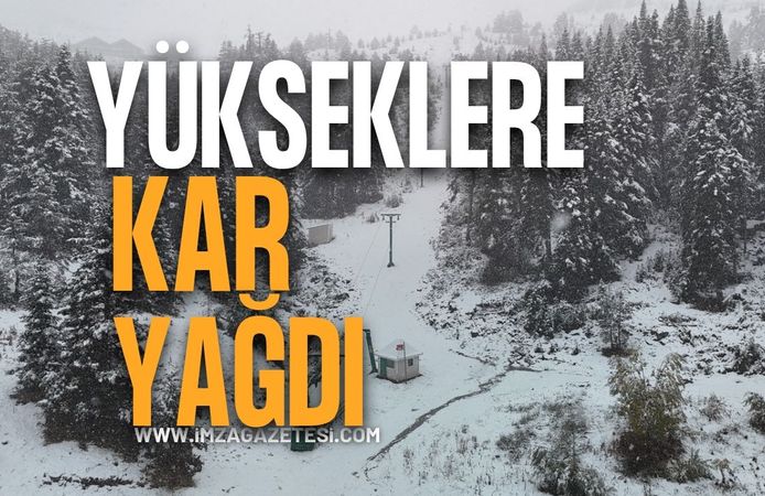 Batı Karadeniz'de İlk Kar...