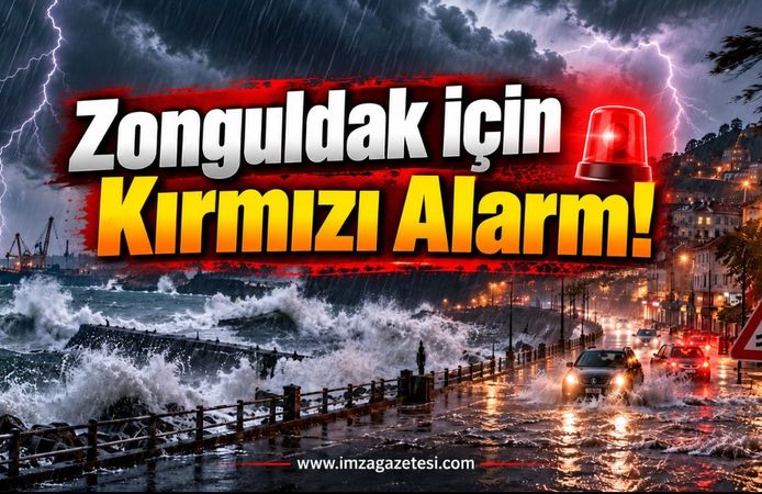 Zonguldak için Kırmızı Alarm!