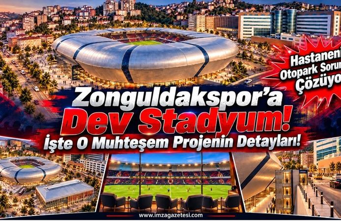 Zonguldakspor’a Dev Stadyum. İşte O Muhteşem Projenin Detayları.