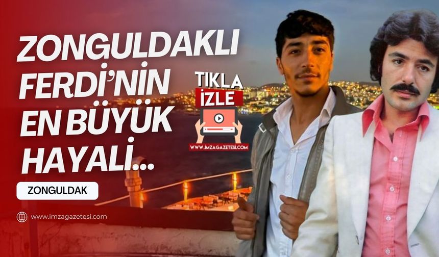 İmza Gazetesi’nin keşfi Zonguldaklı Ferdi artık ulusalda! En büyük hayali Ferdi Tayfur ile düet