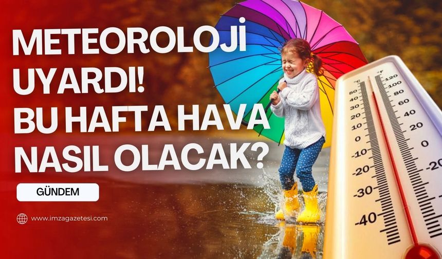 Meteoroloji "Aman dikkat!" uyarısı! İşte detaylı il il hava durumu raporu....