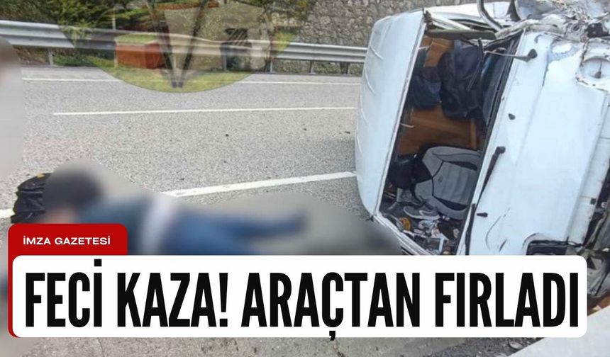 Edinilen bilgiye göre kaza akşam saatlerinde Devrek İlçesi Dorukan tüneli mevkiinde meydana geldi. İddiaya göre sürücüsünün kontrolünden çıkan otomobil bariyerlere çarptı. Çarpmanın etkisiyle araç sürücüsü araçtan dışarı fırladı.