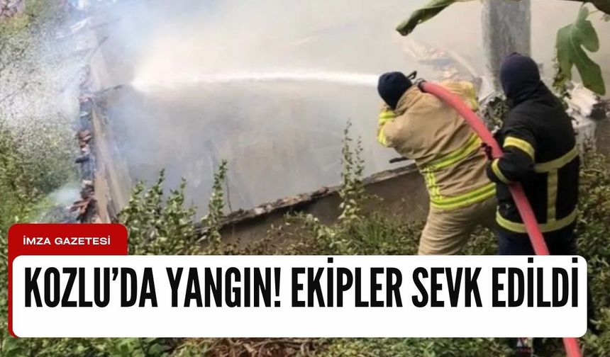 Olay akşam saatlerinde Kozlu İlçesi İhsaniye Mahallesinde meydana geldi. İddiaya göre müstakil bir evde yangın çıktı. Dumanların yükselmesinin ardından olay yerine itfaiye ekipleri sevk edildi. Olay yerime gelen itfaiye ekipler yangına kısa sürede müdahale ederek söndürdü. Şans eseri yangında can kaybı olmazken ev kullanılmaz hale geldi.
