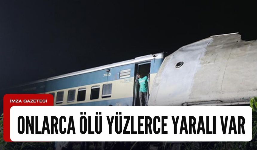 Yolcu treniyle yük treni kafa kafaya çarpıştı!