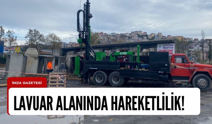 Zonguldak’ta uzun yıllardır yapılması planlanan Lavuar alanında hareketlilik başladı. 

Yüklenici firma yetkilileri ilk olarak Lavuar alanı dışında çevre güvenliği almak için çevreleme işlemi yaptı. 

Çevreleme işleminin ardından ekipler zemin etüt çalışmaları için sondaj çalışmalarına başladı.

Sondaj çalışmalarının tamamlanmasının ardından önümüzde ki günlerde inşaat çalışmasının başlaması bekleniyor.