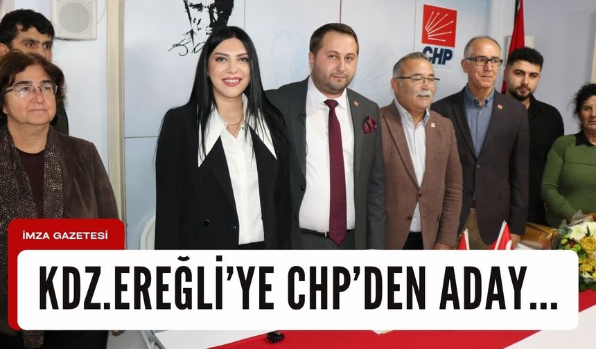 Emrah Karaarslan CHP Kdz. Ereğli Belediye Başkanı Aday Adaylığını açıkladı...