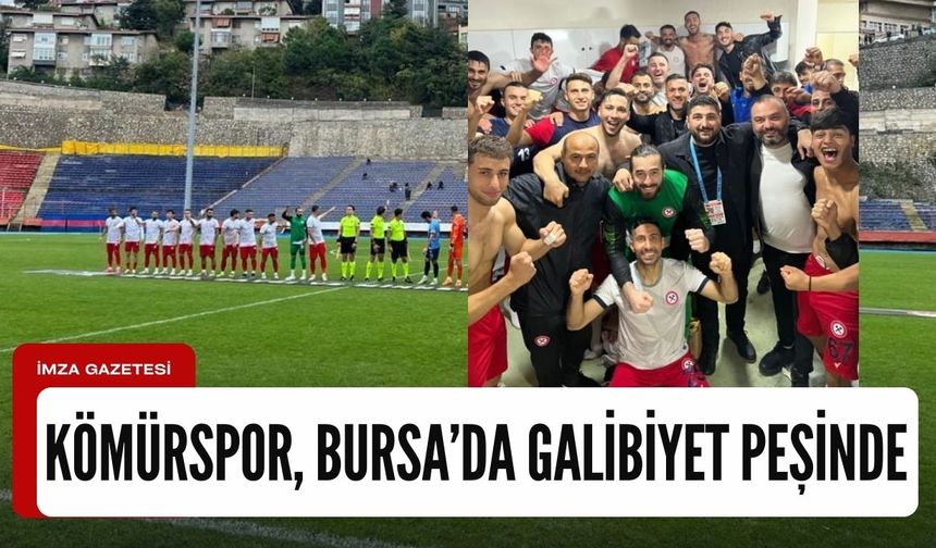 Zonguldak Kömürspor, Bursa’da galibiyet serisi başlatmak istiyor!