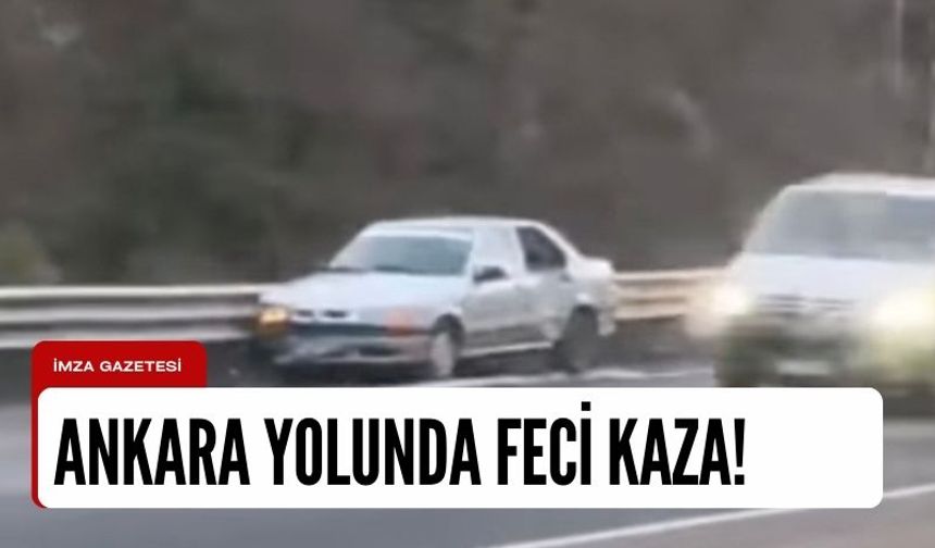 Zonguldak-Ankara kara yolunda meydana gelen kaza nedeniyle ekipler harekete geçti.
