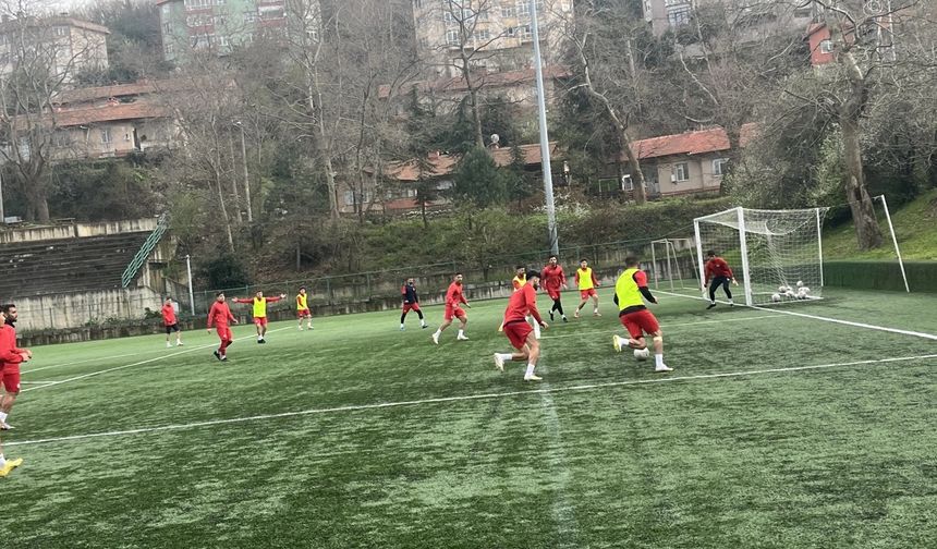 Zonguldak Kömürspor’un Bursaspor mesaisi başladı.