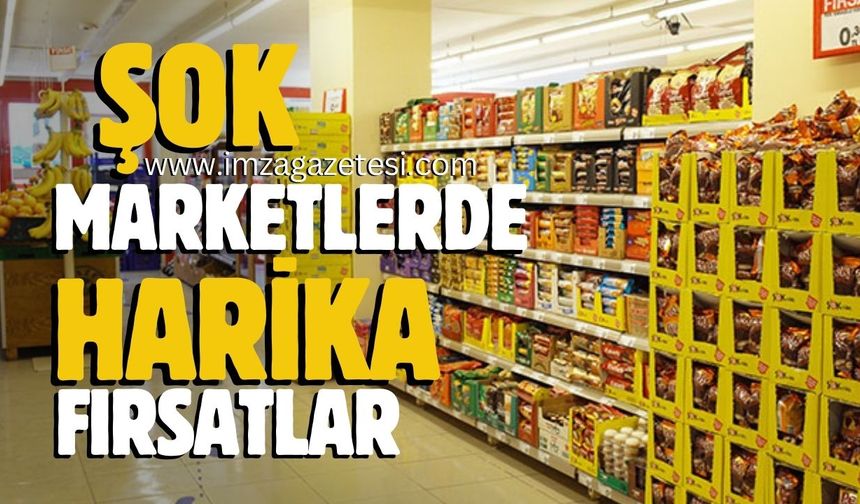 Şok Marketlerde Kaçırılmayacak Harika Fırsatlar...