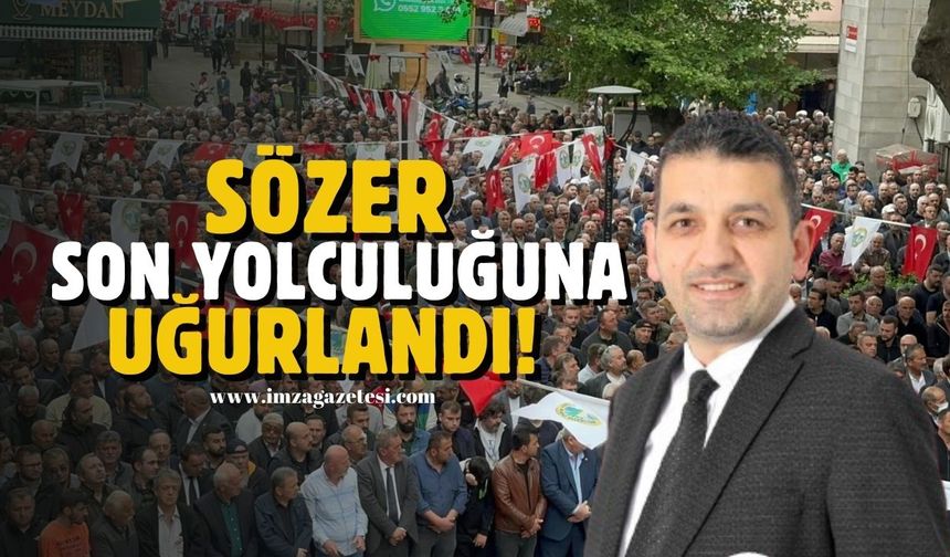 MHP Eski İlçe Başkanı Serhat Sözer son yolculuğuna uğurlandı!