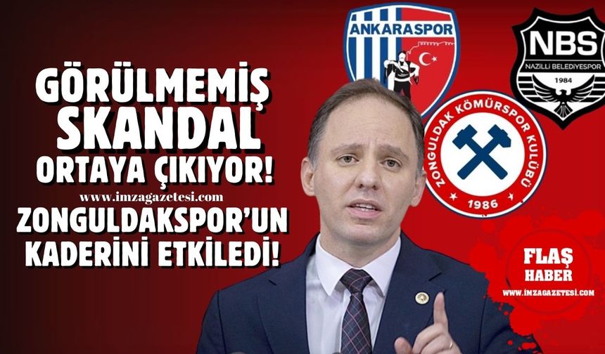 Zonguldak Kömürspor'un kaderini etkileyen maç! Görülmemiş skandal ortaya çıkıyor!