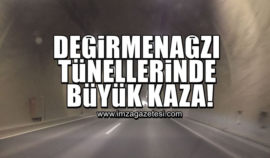 Zonguldak - Ereğli yolunda kaza! Tüm ekipler olar yerine gidiyor!