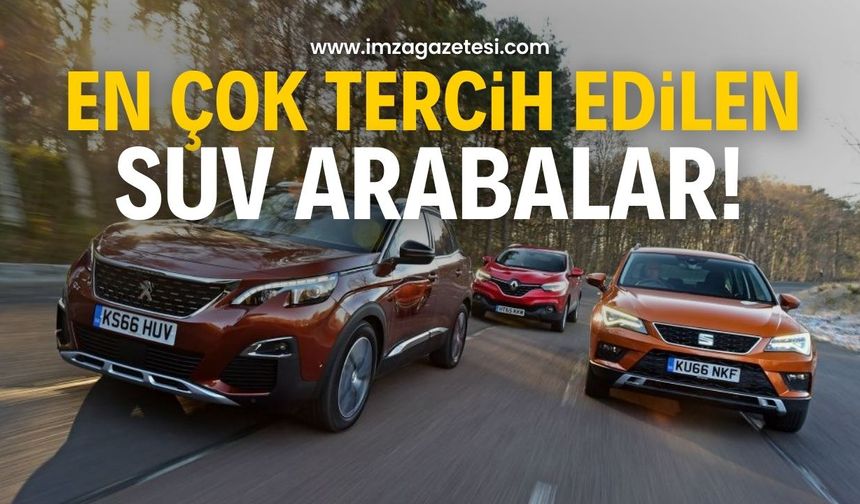 2024 Yılında Türkiye SUV Pazarında En Çok Satan Araçlar: Chery Tiggo 8 Pro Zirvede