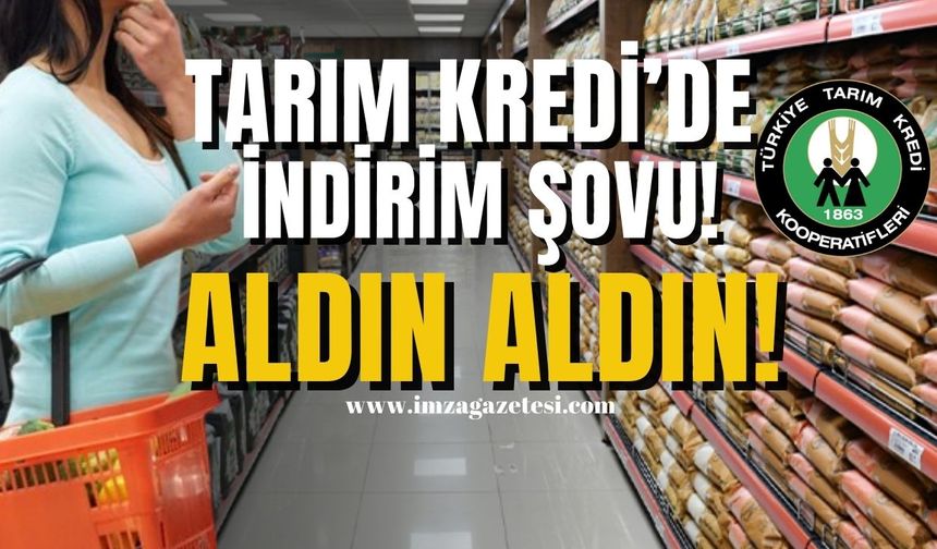 Peynirden tavuğa birçok üründe indirim şovu! Aldıkça Aldıran ürünler Tarım Kredi Kooperatif Market’te...