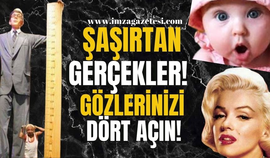 Şaşırtıcı Gerçekler... Bilgi Hazinenizi Genişletecek İşte o Enteresan Bilgiler!