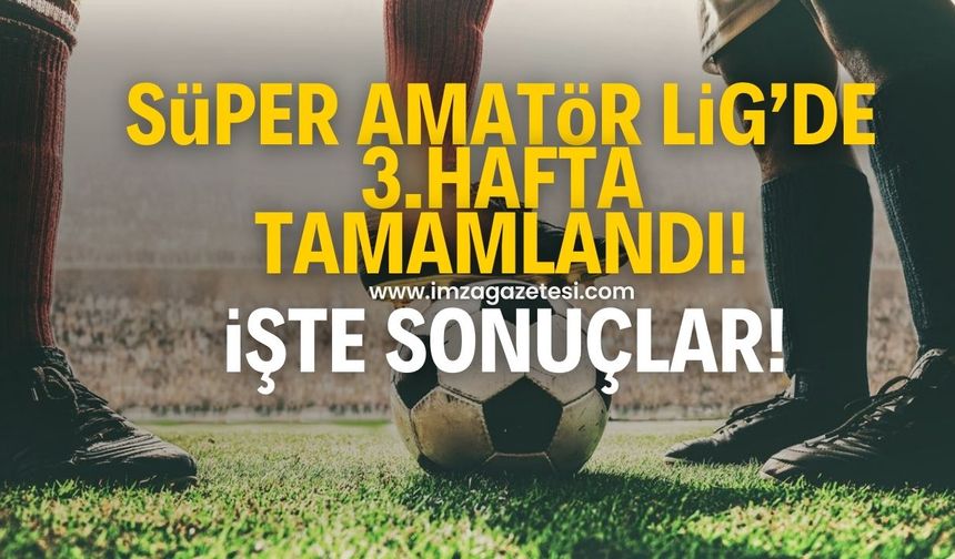 Zonguldak Süper Amatör Lig’de 3.hafta tamamlandı! Devrek Belediyespor dolu dizgin