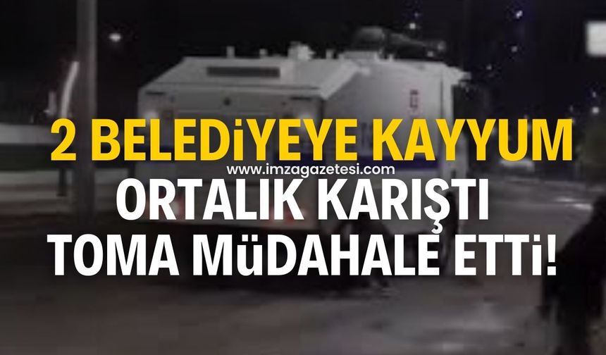 2 belediye başkanı görevden alındı ortalık karıştı!