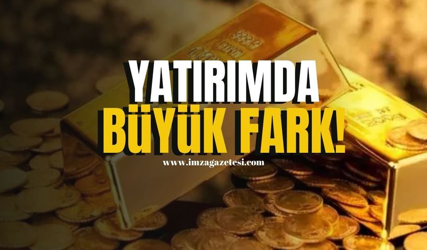 Kazandıran Altın, Kaybettiren Borsa...Yatırımda Büyük Fark!