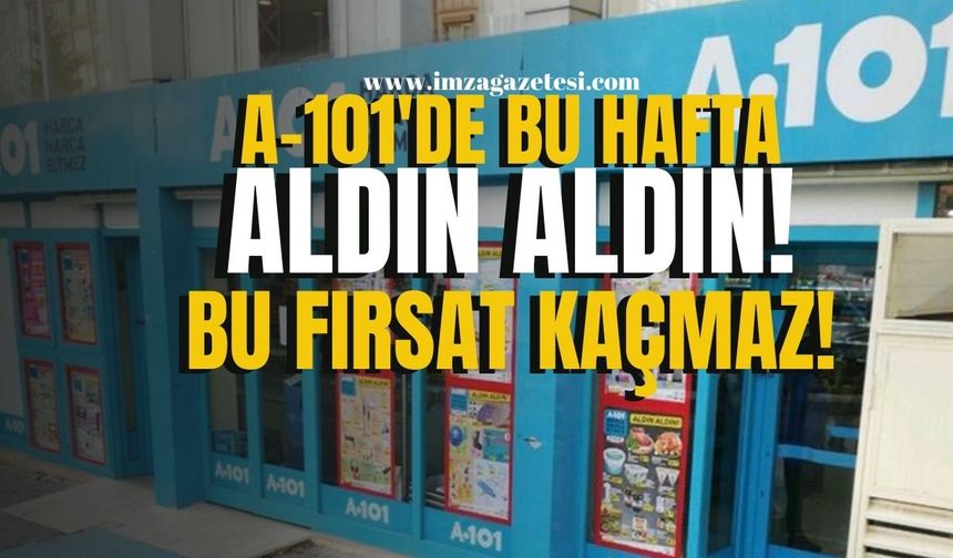 Scooter, elektrikli moped, klima, tencere ve birbirinden çeşitli ürünleriyle bu hafta A-101'de Aldın Aldın!