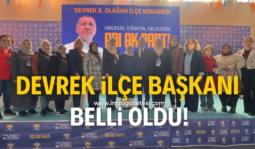 AK Parti Devrek İlçe Başkanı belli oldu!