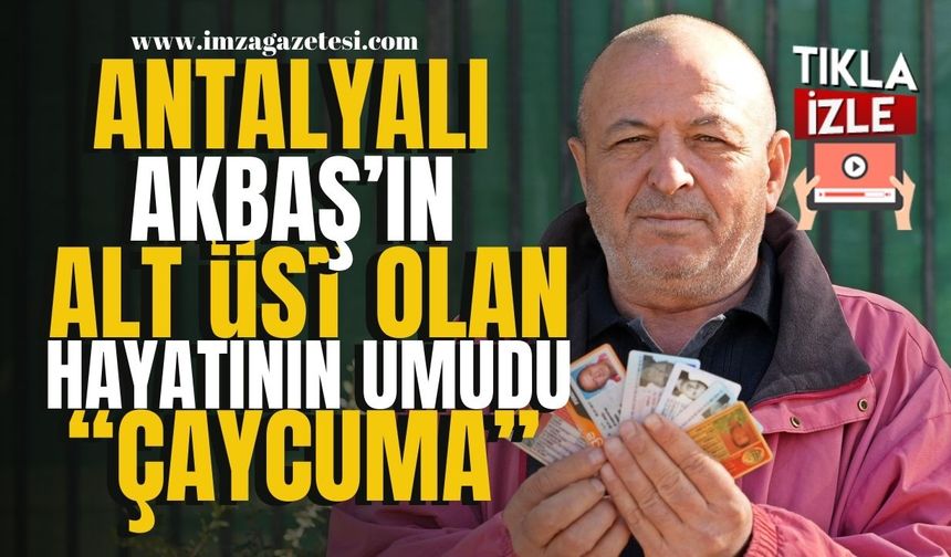 Antalyalı Akbaş'ın umudu Çaycuma'dan gelen bilgiyle yeşerdi! | Çaycuma Haber