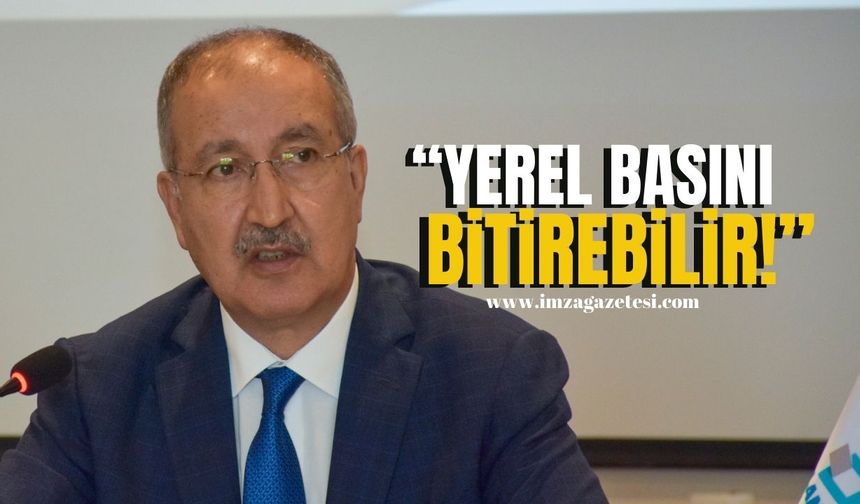 BİK Genel Müdürü Uyardı...Şablon Gazetecilik Yerel Basını Bitirebilir!