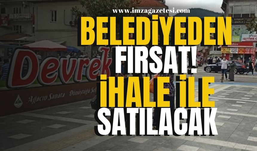 Devrek Belediyesi’nden Fırsat! Araçlar İhale İle Satışta!