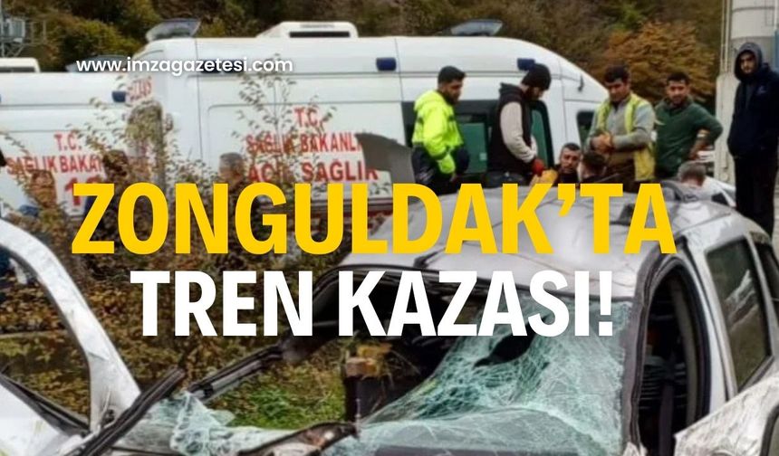 Tren kazası! Yaralılar var