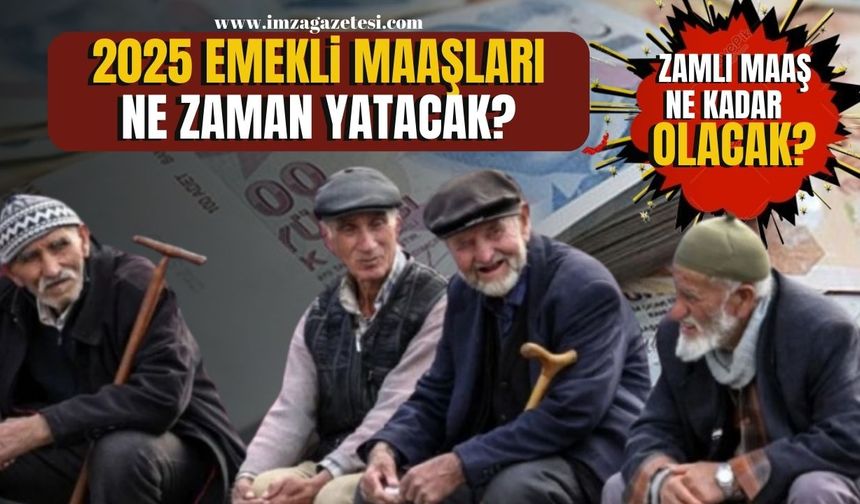 Gözler SGK'da! 2025’te Emekli Maaşları Hangi Gün Yatacak? Zamlı Maaş Ne Kadar Olacak?