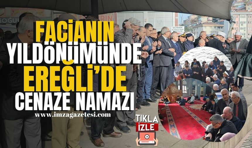 Kafkametler Faciasının Yıl Dönümünde Ereğli’de Temsili Cenaze Namazı...