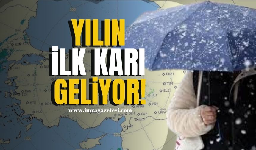 Soğuk Hava Dalgası Kapıda...İlk kar geliyor!